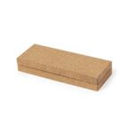 Set bolígrafo y roller corcho Odegor