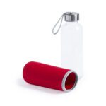 Bidón cristal con funda Dokath 420ml