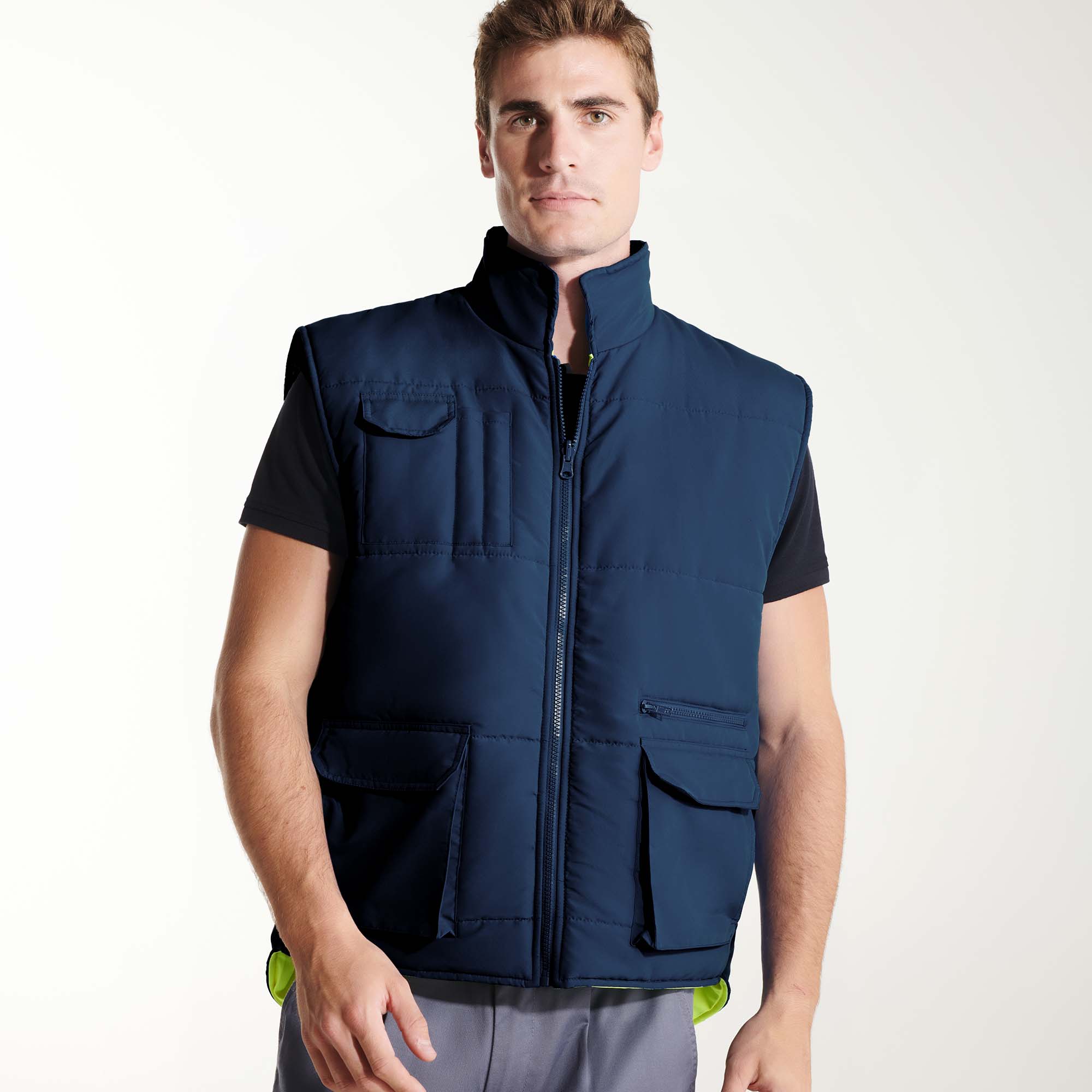 Chaleco reversible alta visibilidad Persei