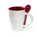 Taza con cuchara Cotes 350ml