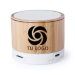 Altavoz Bluetooth bambú Kaltun