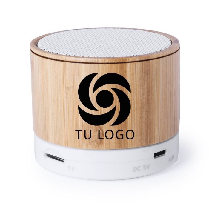 Altavoz Bluetooth bambú Kaltun AL6143 Altavoz Bluetooth bambú Kaltun