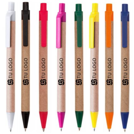 Bolígrafo cartón reciclado Tori