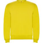 sudadera clásica amarillo