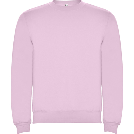 sudadera clásica rosa claro
