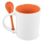 Mug sublimación con cuchara