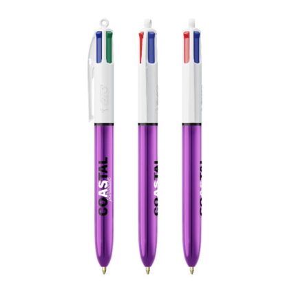 BIC 4 Colores Shine bolígrafo