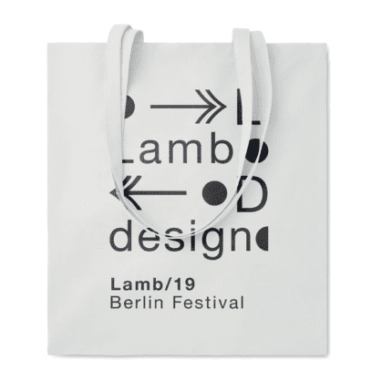 Bolsa algodón asas largas Pinet