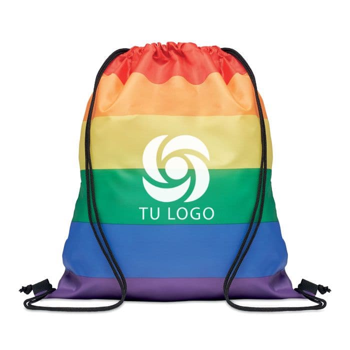 Mochila cuerdas arcoiris poliester Bow Mochila cuerdas arcoiris poliester Bow