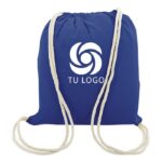 Mochila saco algodón