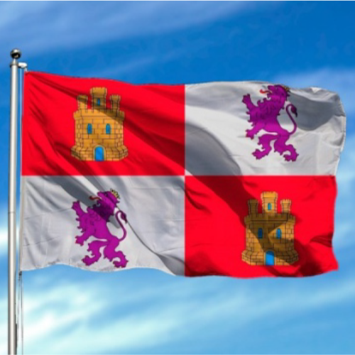 bandera ccaa Bandera Castilla y León - Imagen 1