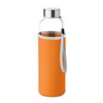 Botella con funda neopreno Utah Glass 500ml