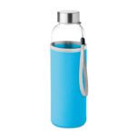 Botella con funda neopreno Utah Glass 500ml