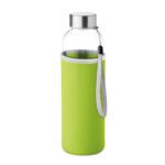 Botella con funda neopreno Utah Glass 500ml