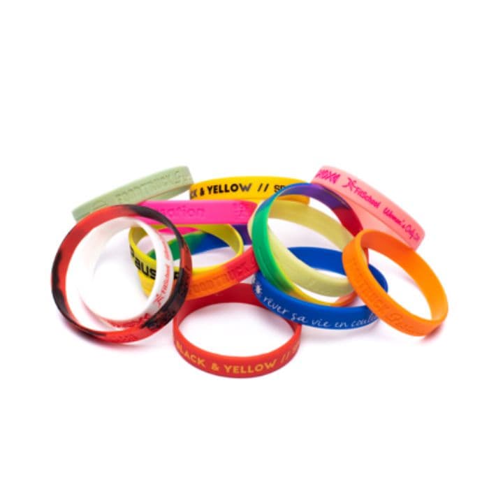 pulsera de silicona personalizada Pulsera de silicona - Imagen 1