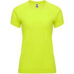 Camiseta técnica Bahrain Woman amarillo fluor