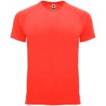 Camiseta técnica Bahrain coral fluor