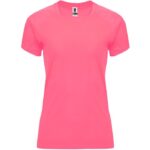 Camiseta técnica Bahrain Woman rosa lady fluor
