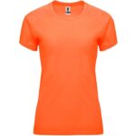 Camiseta técnica Bahrain Woman naranja fluor