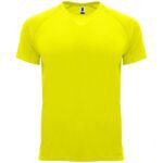 Camiseta técnica Bahrain amarillo fluor