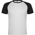 Camiseta deportiva Indianapolis blanco negro