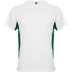 Camiseta deportiva Tokyo blanco rojo verde