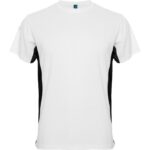 Camiseta deportiva Tokyo blanco negro