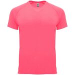 Camiseta técnica Bahrain rosa lady fluor