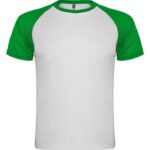 Camiseta deportiva Indianapolis blanco verde