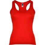 Camiseta tirantes mujer Carolina rojo