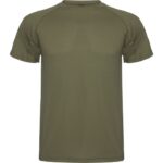 Camiseta técnica Montecarlo verde militar