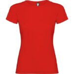 Camiseta mujer Jamaica rojo