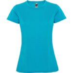 Camiseta técnica Montecarlo Woman turquesa