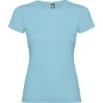 Camiseta mujer Jamaica celeste