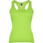 Camiseta tirantes mujer Carolina verde mantis