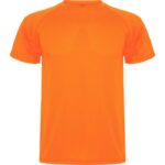 Camiseta técnica Montecarlo naranja fluor