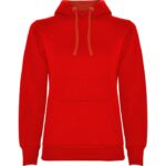 Sudadera urban woman rojo