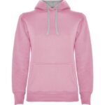 Sudadera urban woman rosa claro gris