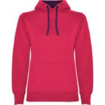 Sudadera urban woman roseton purpura