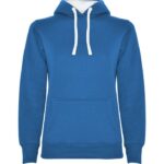 Sudadera urban woman royal blanco