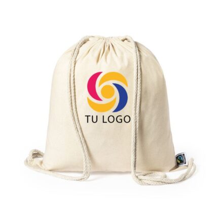 Mochila de cuerdas de algodón