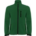 Chaqueta softshell Antartida verde botella