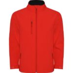 Chaqueta softshell Nebraska rojo