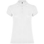 Polo star woman blanco