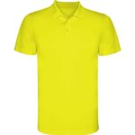 Polo técnico Monzha amarillo fluor