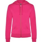 Sudadera cremallera mujer Veleta roseton