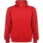 Sudadera cremallera Montblanc rojo