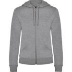 Sudadera cremallera mujer Veleta gris