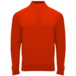Sudadera media cremallera Epiro rojo