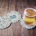 Posavasos de papel de semillas